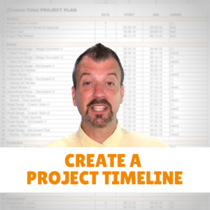 016_Create a project timeline