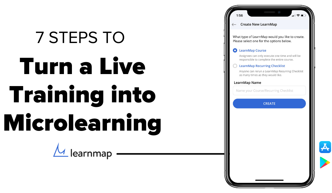 7 Steps To Turn a Live Training Into Microlearning