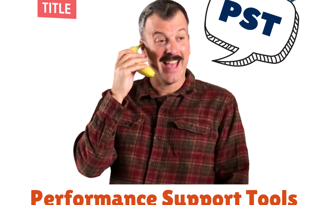 Performance Support Tools  – 8 of 12 Learning in the Flow of Work Elements – VIDEO