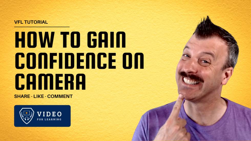 How to Gain Confidence on Camera VIDEO Learning Carton