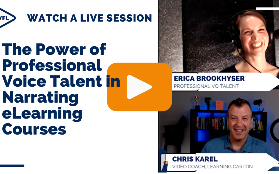 The Power of Professional Voice Talent in Narrating eLearning Courses – VIDEO