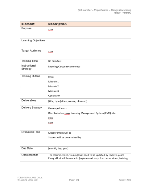 The Design Document: What It Is And Why You Need To Be Using It ...